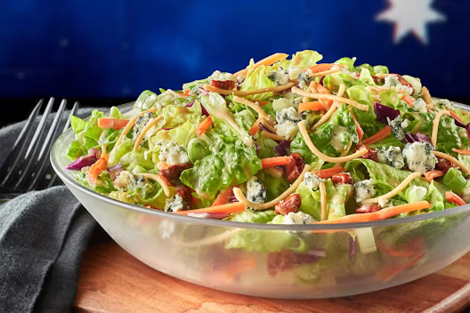 Blue cheese pecn chopped side salad