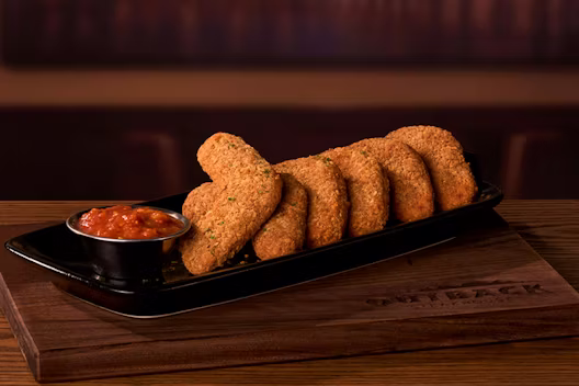 Outback Steakhouse Appetizers Menu 5 Fried Mozzarella Bloomerangs